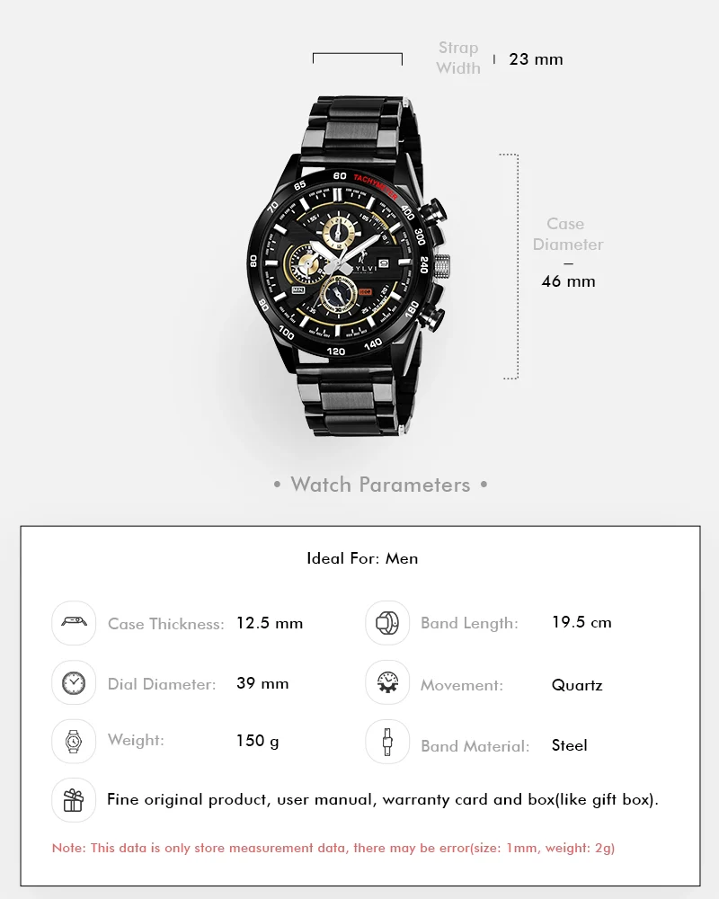Timegrapher Gold Steel Black - Image 6