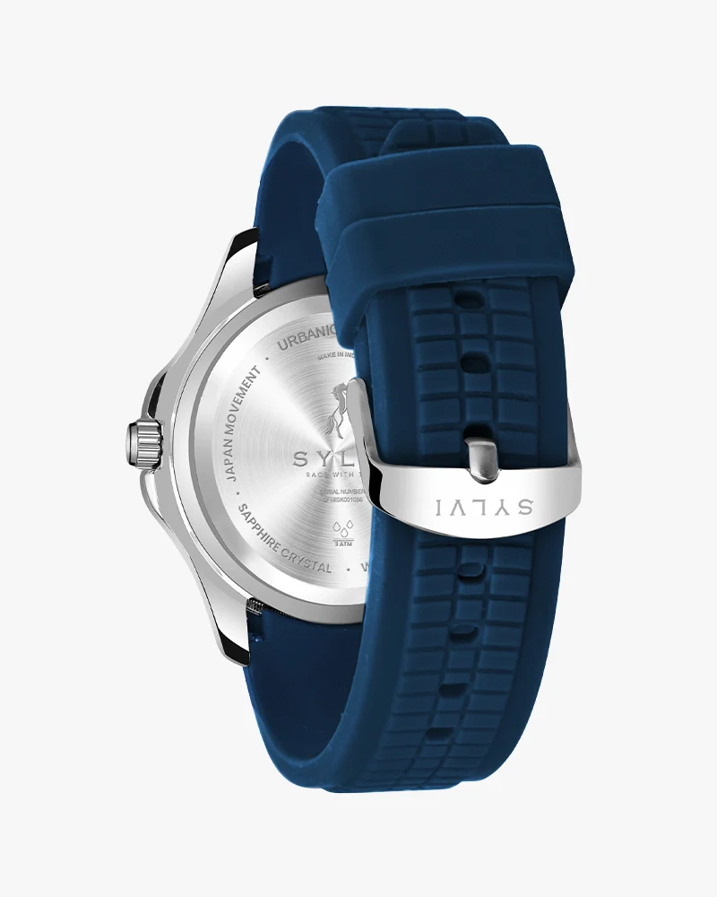Urbanic Blue Silver Silicone - Image 5